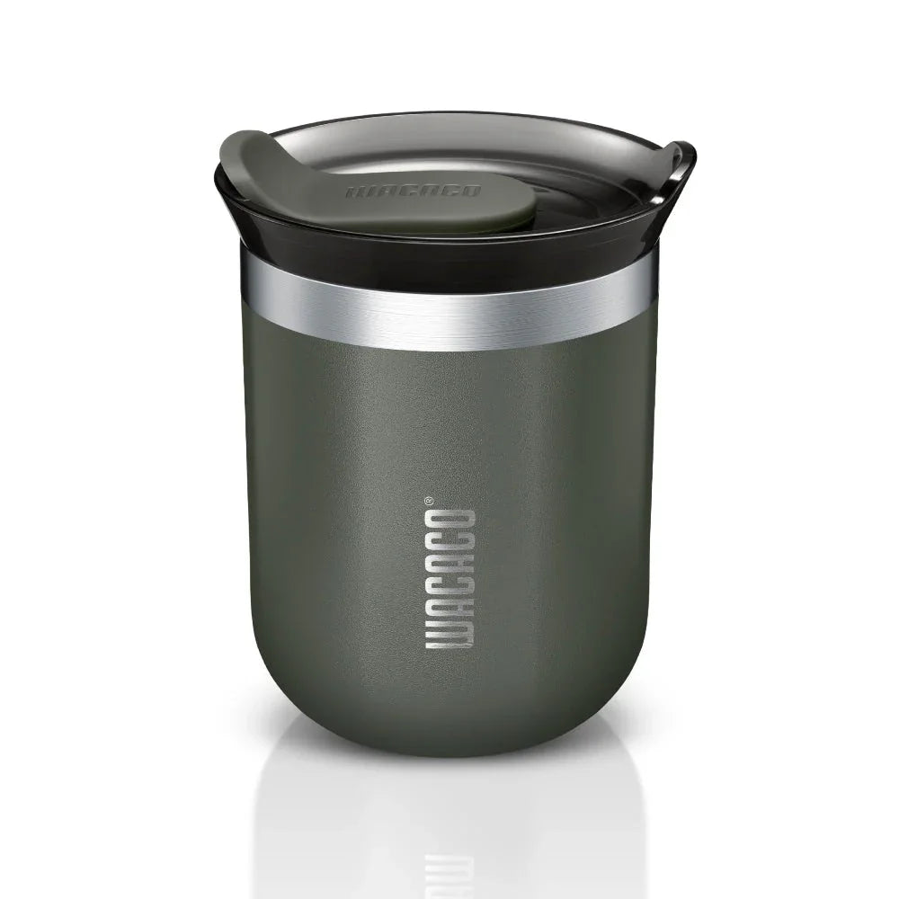 WACACO 180ml Octaroma Vacuum Insulated Mug - Grey - Tashqila WACACO 180ml Octaroma Vacuum Insulated Mug - Grey - Tashqila